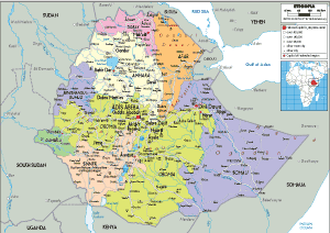 Maps of Ethiopia - Worldometer
