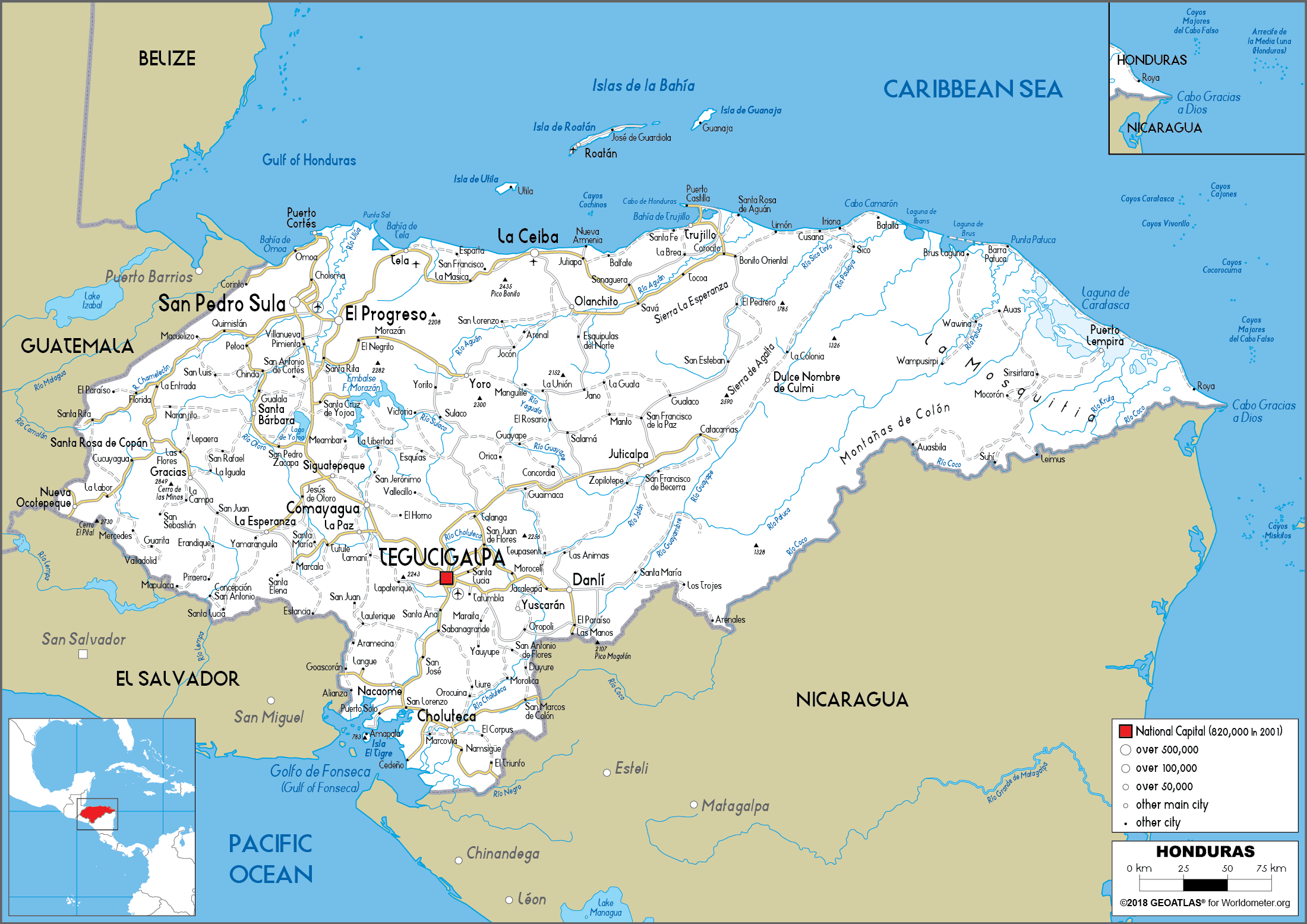 Honduras Road Map 